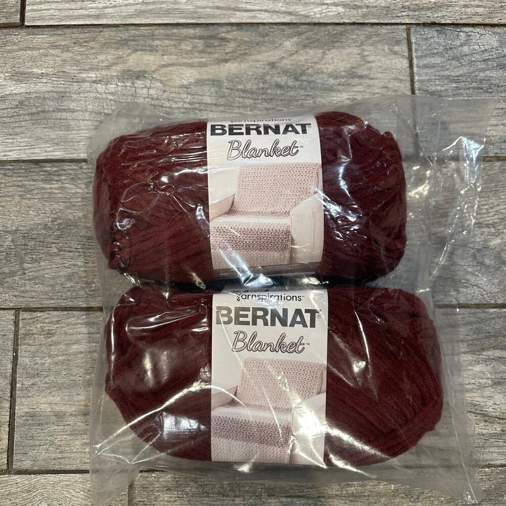 Bernat blanket Purple Plum yarn
